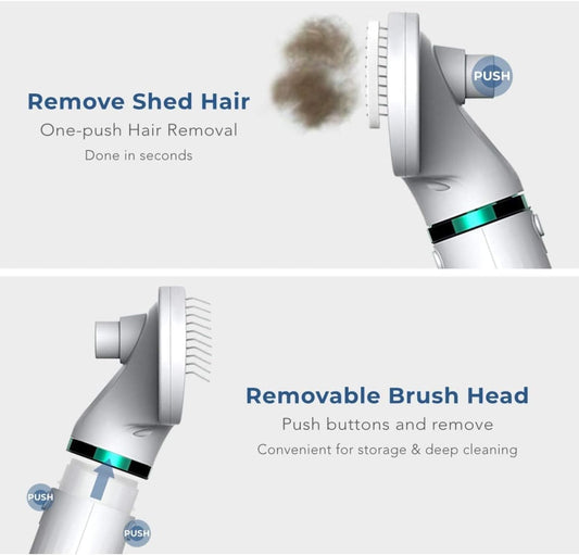 GroomPet® - Cepillo Secador 2 en 1