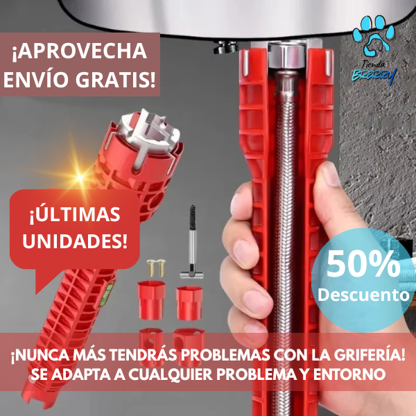 Llave Multiuso 8 en 1