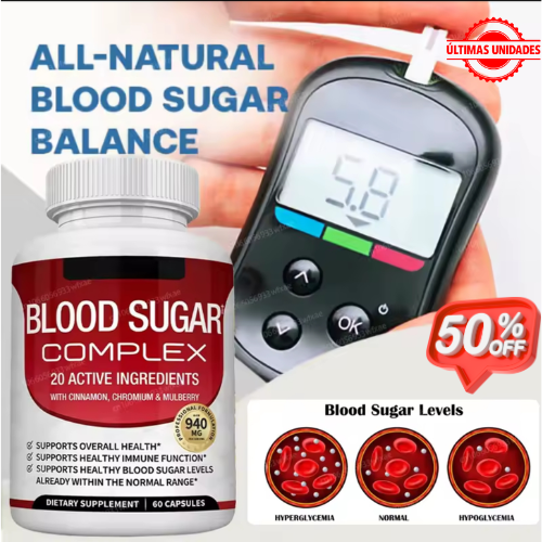 Blood Sugar Complex® - 60 Cápsulas por Frasco