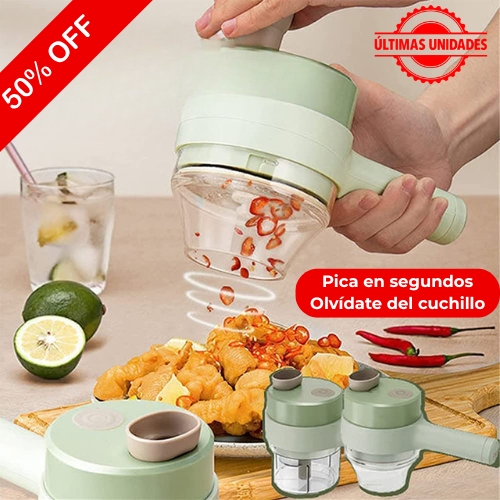 VeggieCut Pro® - Picadora Eléctrica Portátil