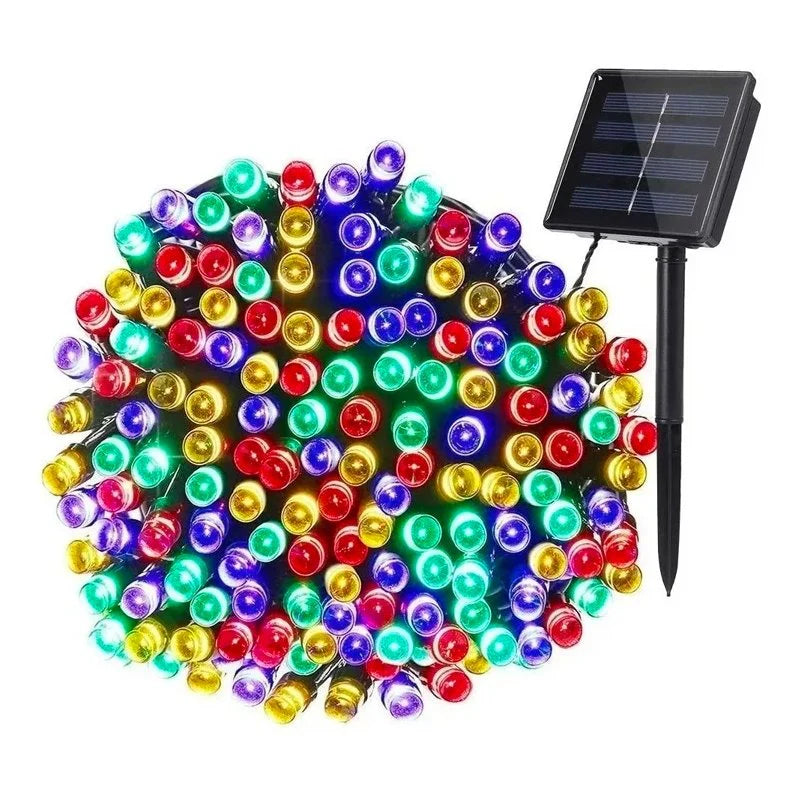 Luces Solares de 20 Metros ⚡️🎅